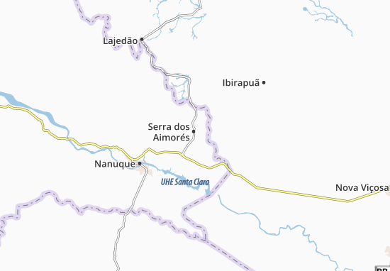 Serra dos Aimorés Map
