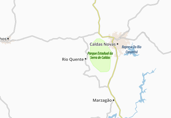 Kaart Plattegrond Rio Quente