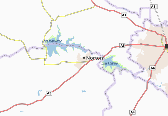 Karte Stadtplan Norton
