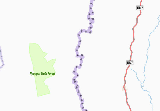 Karte Stadtplan Nyamaropa