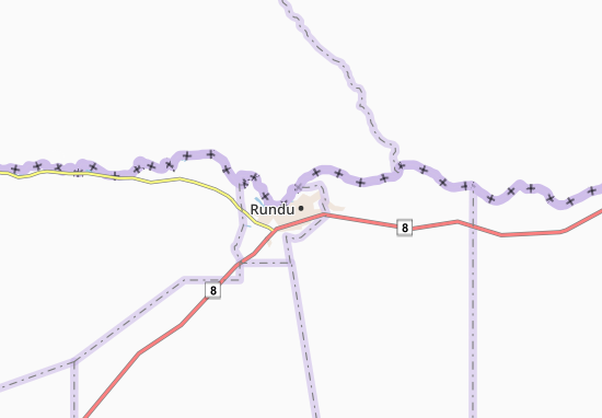 Mapa Rundu