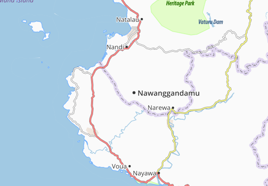 Mapa Nawanggandamu