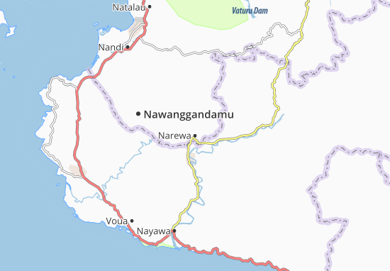 Mapa Narewa