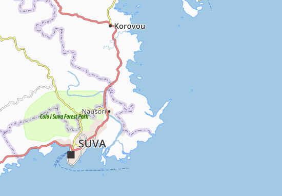 Karte Stadtplan Thoutata