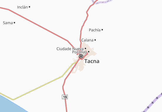 Tacna Map