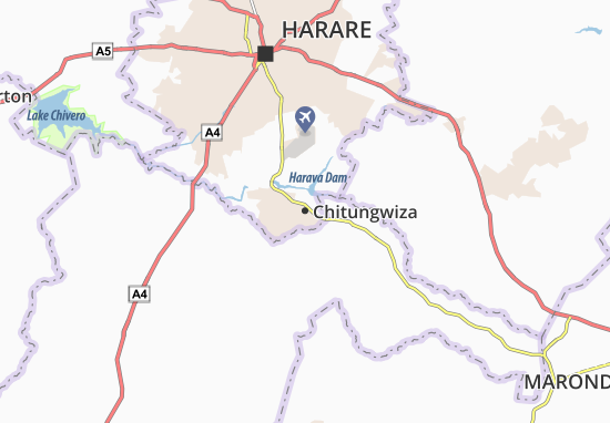Carte-Plan Chitungwiza