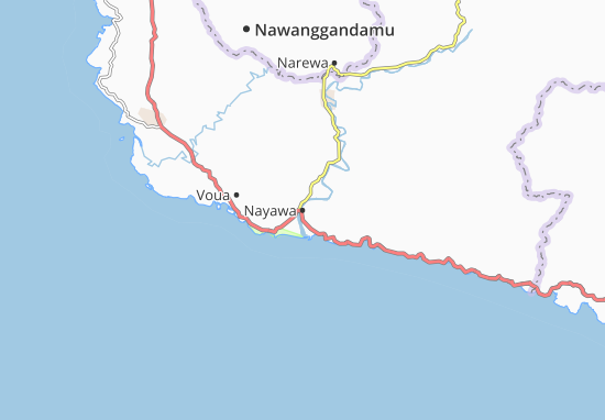 Kaart Plattegrond Nayawa