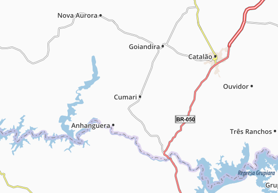 Kaart Plattegrond Cumari