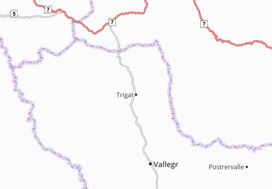 Mapa Trigal