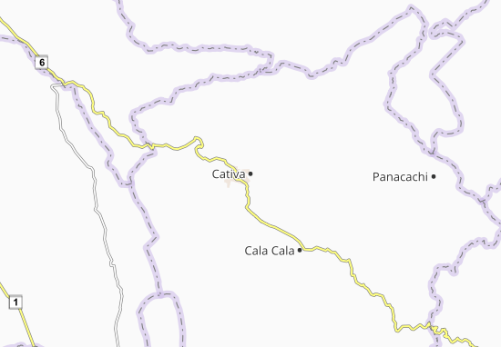 Cativa Map