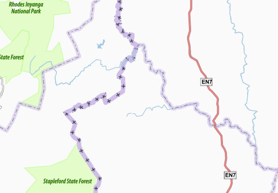 Karte Stadtplan Cafunganêdo
