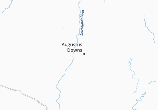 Mapa Augustus Downs