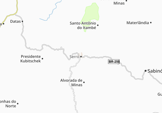 Serro Map