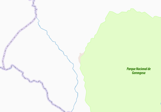 Karte Stadtplan Gorongosa