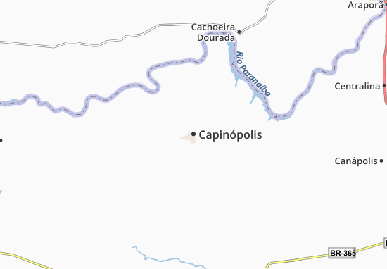 Carte-Plan Capinópolis