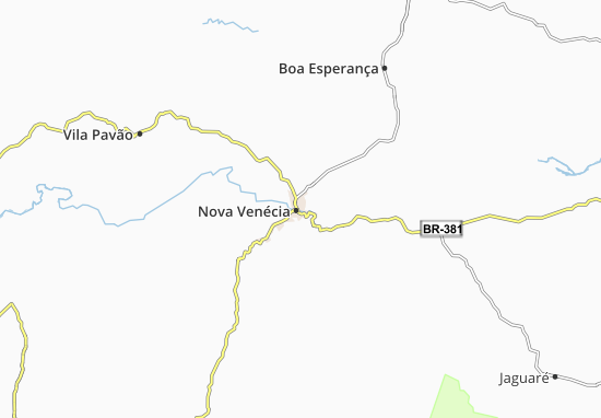 Mappe-Piantine Nova Venécia