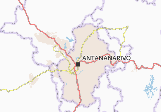 Karte Stadtplan Analamahitsy