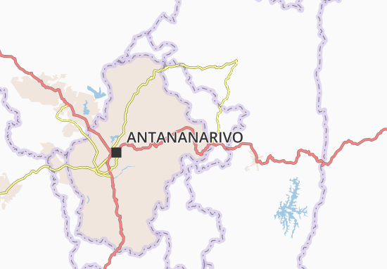 Karte Stadtplan Ambanitsena