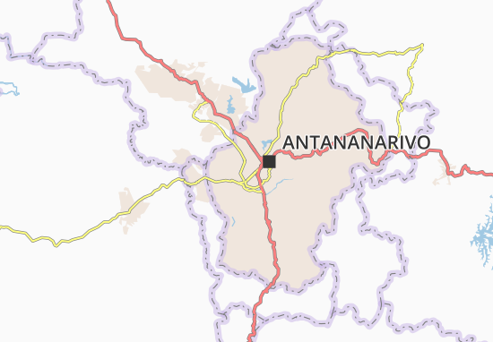 Karte Stadtplan Anosipatrana
