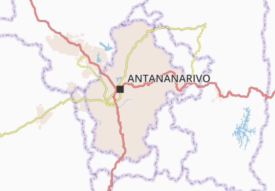 Karte Stadtplan Ambohipeno