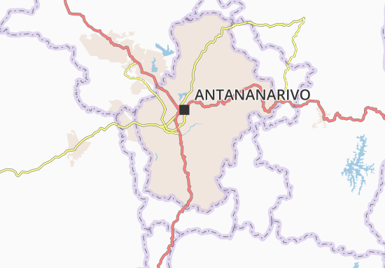 Kaart Plattegrond Antanjombato