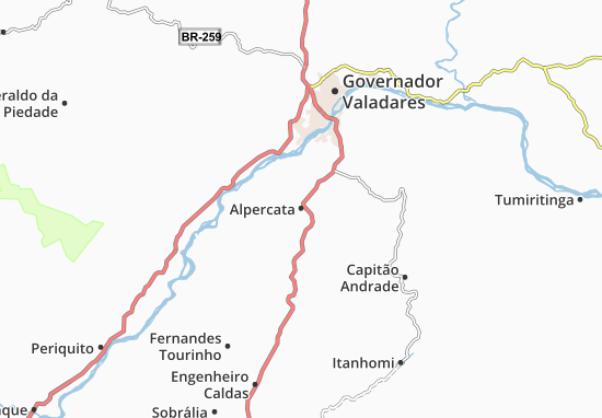 Alpercata Map