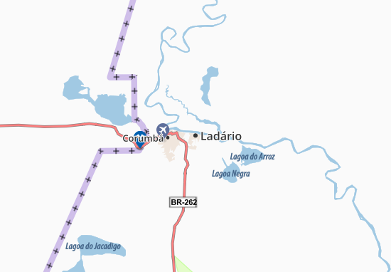 Ladário Map