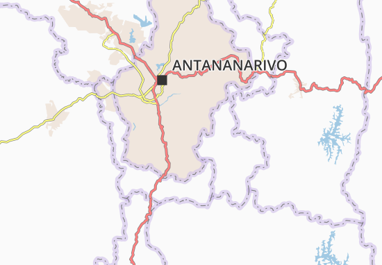 Kaart Plattegrond Ankisaka-Ambany