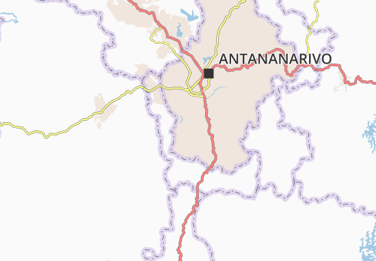 Karte Stadtplan Ankorondrano