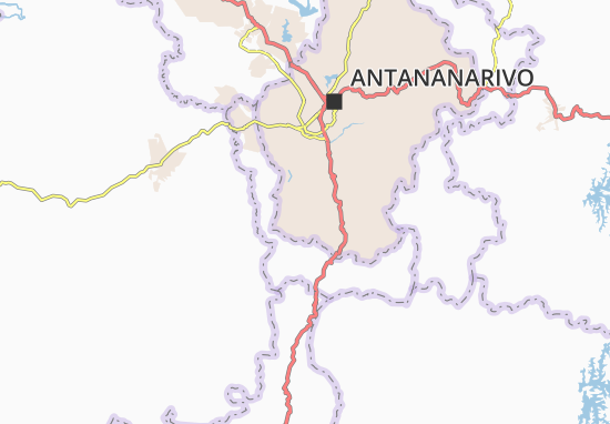 Karte Stadtplan Antaninandro