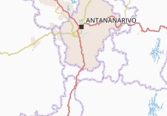 Karte Stadtplan Anjomakely