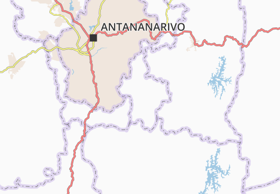 Karte Stadtplan Ankadinandrinana