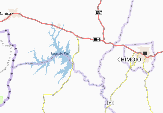 Kaart Plattegrond Chicombo