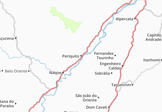 Karte Stadtplan Periquito