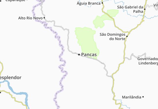 Mapa Pancas