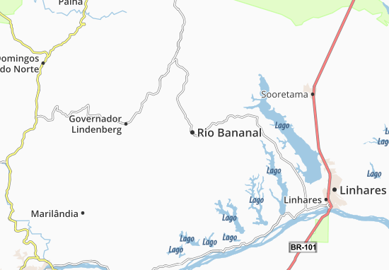 Carte-Plan Rio Bananal