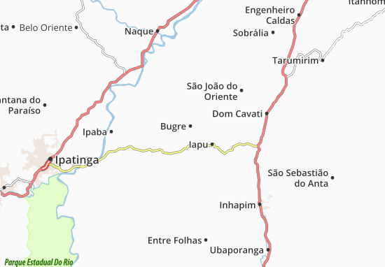 Mapa Bugre
