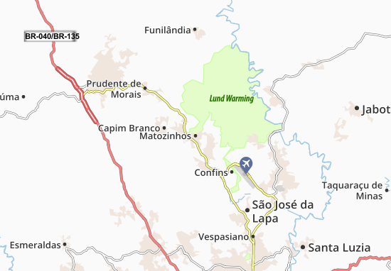 Matozinhos Map