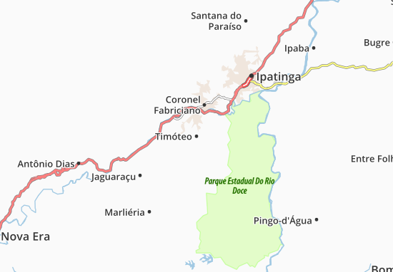 Timóteo Map