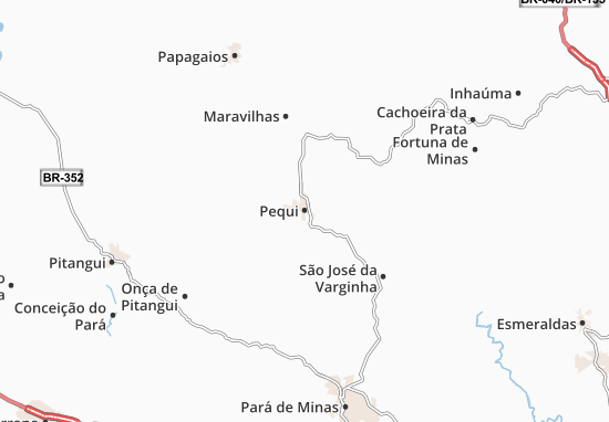 Kaart Plattegrond Pequi