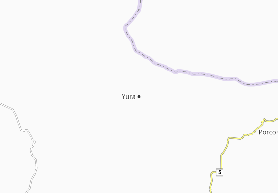 Karte Stadtplan Yura