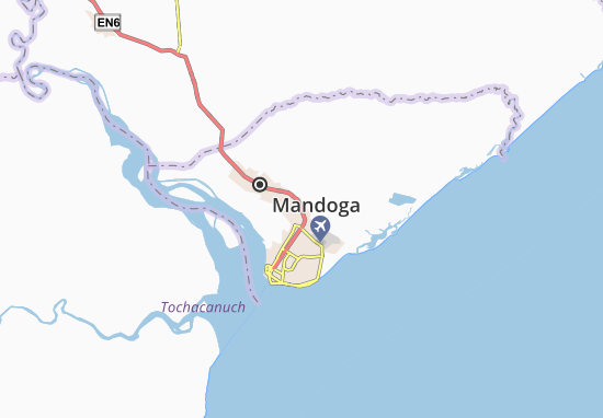 Karte Stadtplan Nova Chamba