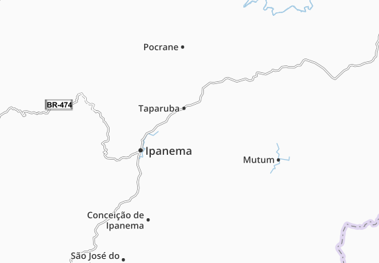 Mapa Taparuba