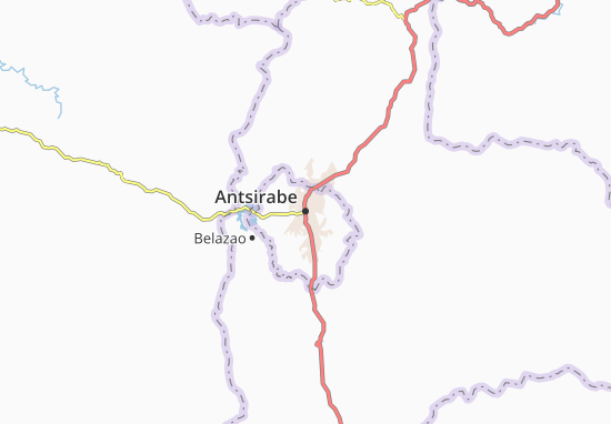 Kaart Plattegrond Antsirabe