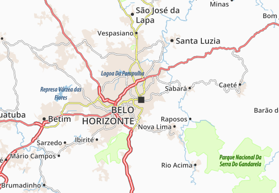 Mappe-Piantine Lagoinha