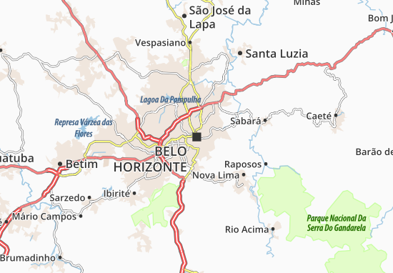 Belo Horizonte Map