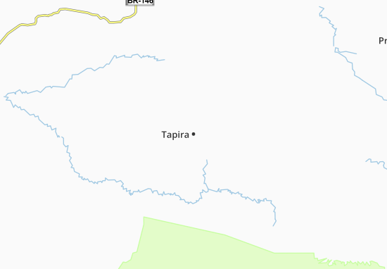 Mapa Tapira