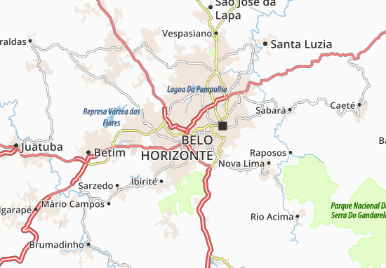 Gameleira Map