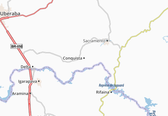 Kaart Plattegrond Conquista