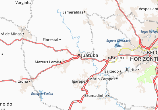 Juatuba Map